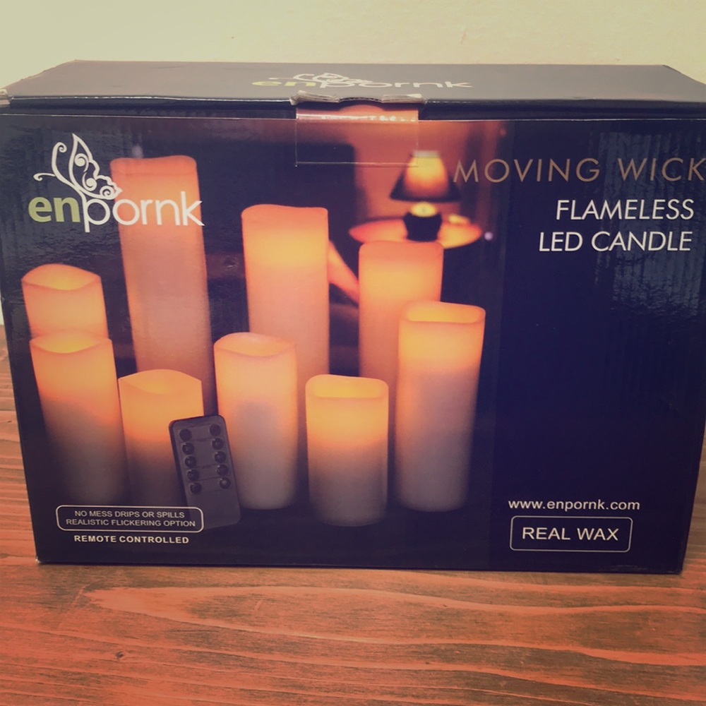 Flameless LED candles